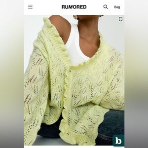 Rumored Carmel by the sea Sweater, S